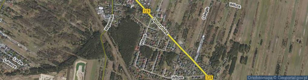 Zdjęcie satelitarne Witosa Wincentego ul.